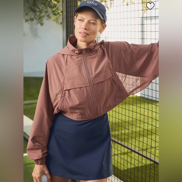 Alo yoga cropped playmaker jacket size small - Picture 5 of 7